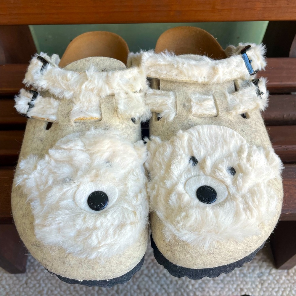 Birki’s polar bear clogs. Size 6. NWT. Bought from Germany
